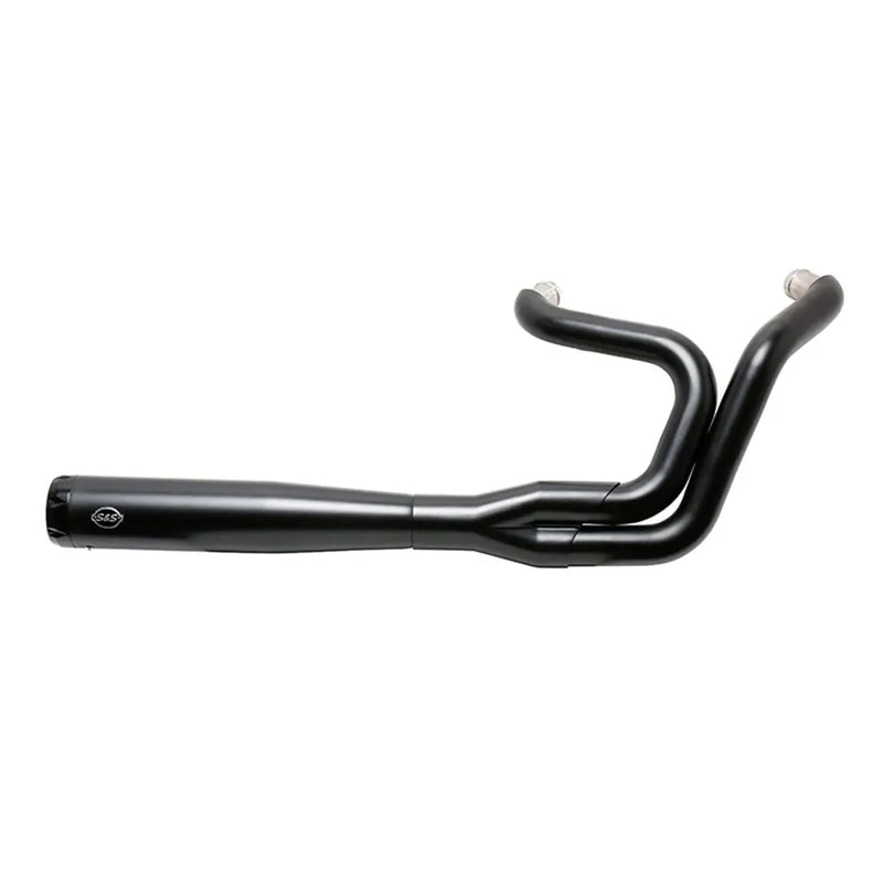 S&S SuperStreet 2-into-1 Exhaust System for Harley