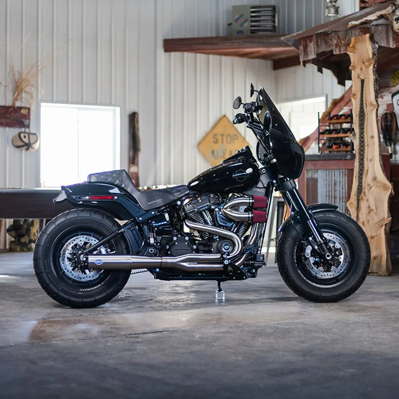 S&S SuperStreet 2-into-1 Exhaust System for Harley