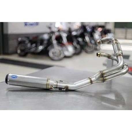 S&S Qualifier 2-into-1 Exhaust System for Royal Enfield