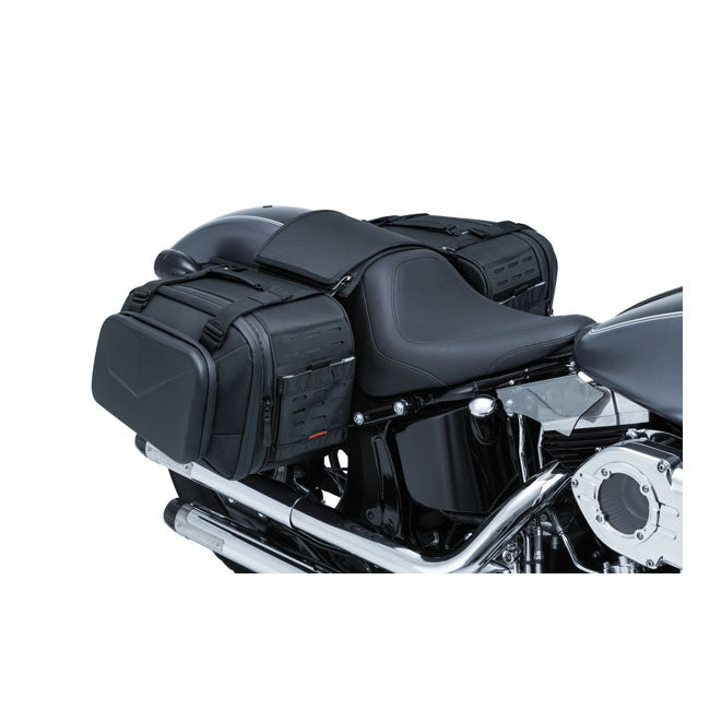 Kuryakyn XKursion XB Fast Lane Throw-Over Motorcycle Saddlebag Set