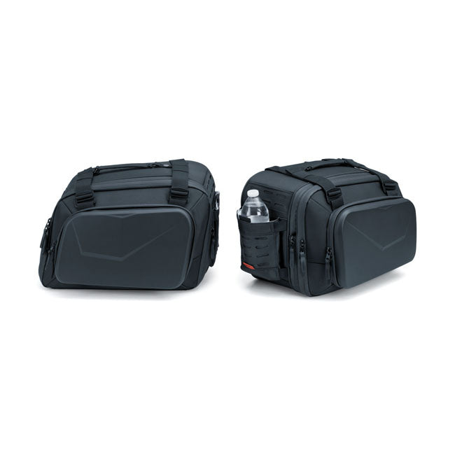Kuryakyn XKursion XB Fast Lane Throw-Over Motorcycle Saddlebag Set