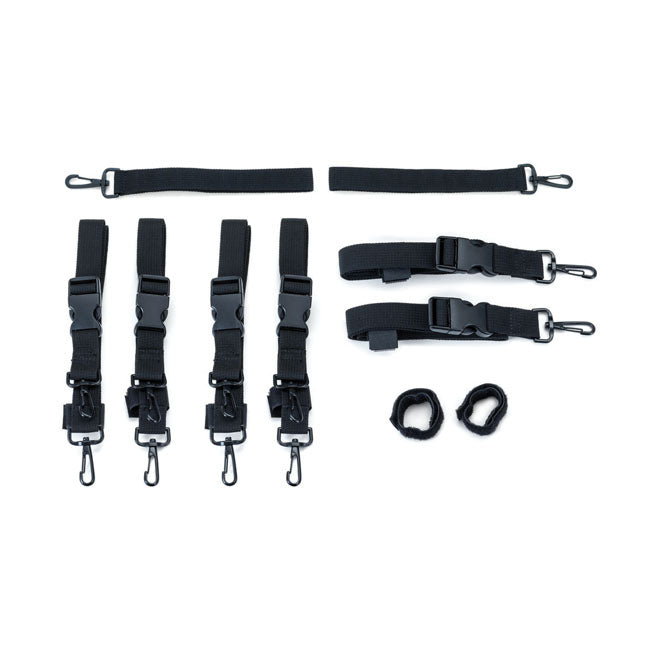 Kuryakyn Premium Motorcycle Luggage Strap Kit