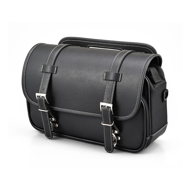 Daytona Universal Motorcycle Saddlebag Black