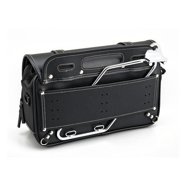 Daytona Universal Motorcycle Saddlebag Black