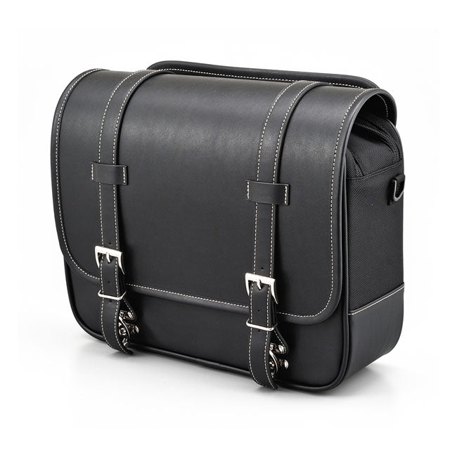 Daytona Universal Motorcycle Saddlebag Black