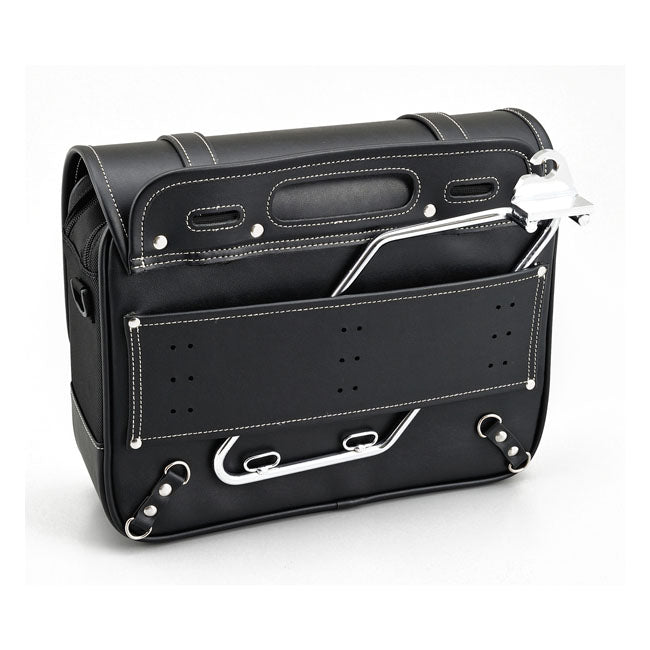 Daytona Universal Motorcycle Saddlebag Black