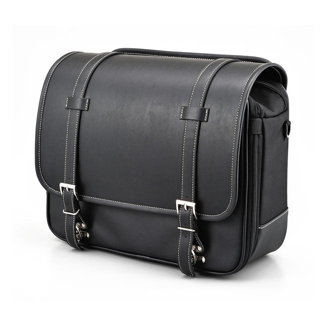 Daytona Universal Motorcycle Saddlebag Black