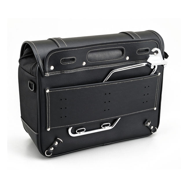 Daytona Universal Motorcycle Saddlebag Black