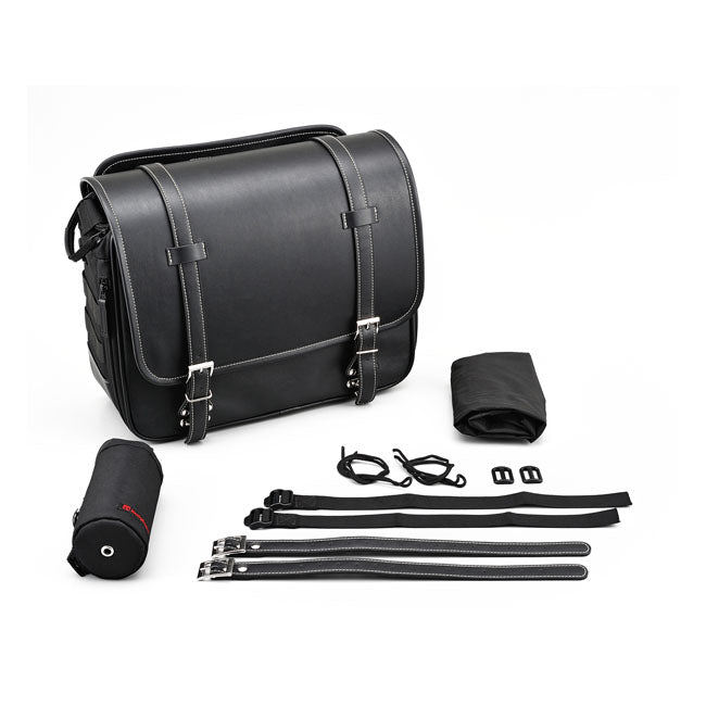Daytona Universal Motorcycle Saddlebag Black