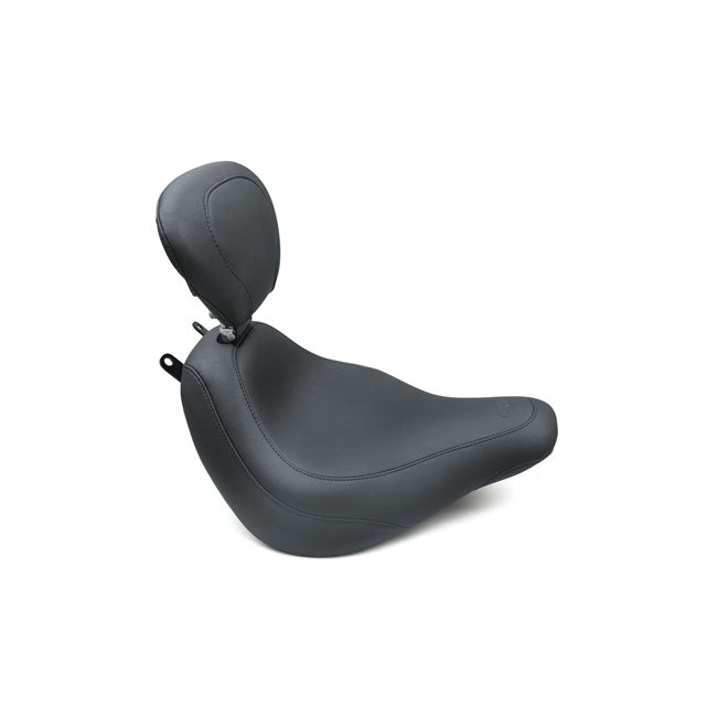 Mustang Wide Tripper Solo Seat for Harley
