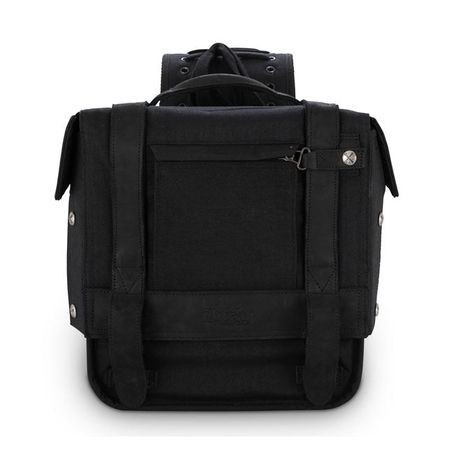 Burly Voyager Universal Throw-Over Motorcycle Saddlebag Set