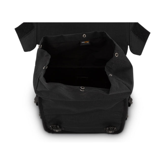 Burly Voyager Universal Throw-Over Motorcycle Saddlebag Set