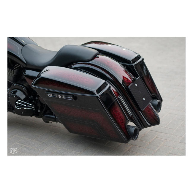 Killer Custom 4" Stretched Saddlebag Bodies for Harley