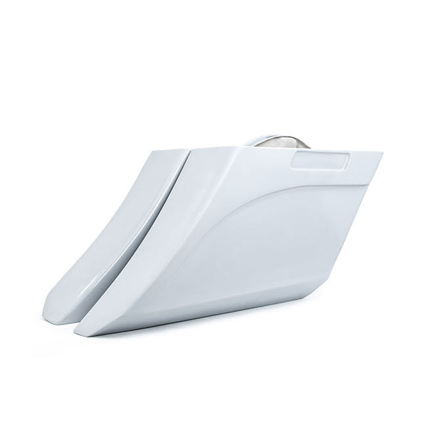 Killer Custom 7" / 5" Swoop Stretched Saddlebag Bodies for Harley