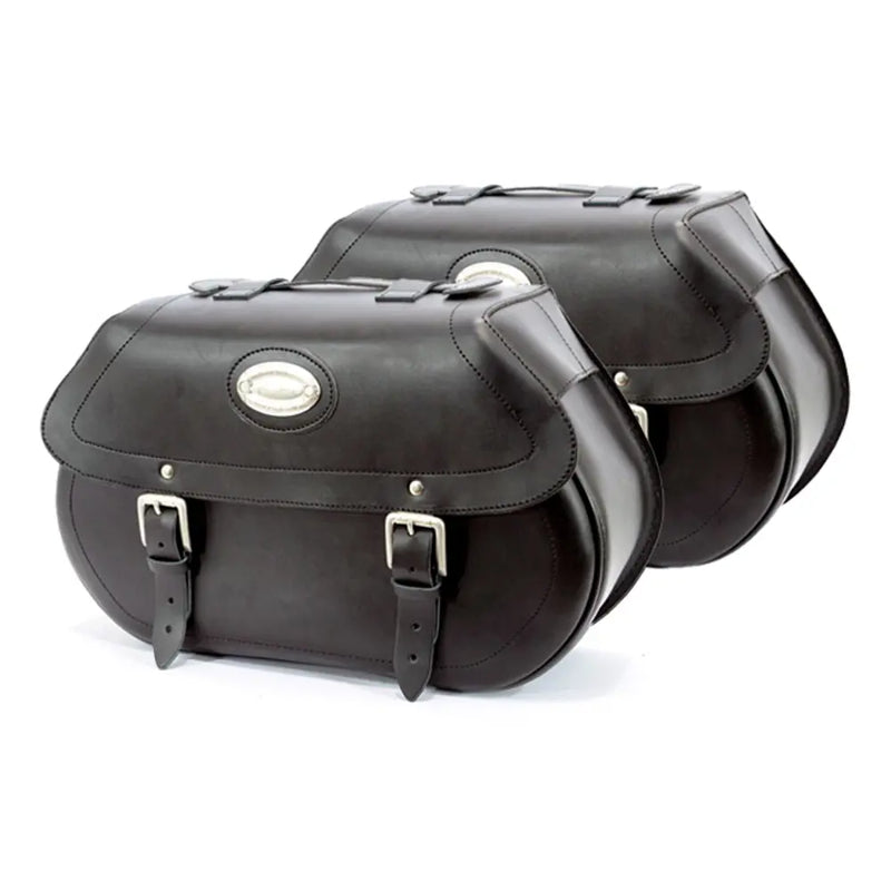Longride Model 145 Click-On 38L Motorcycle Saddlebag Set