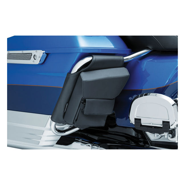 Kuryakyn Hard Saddlebag Guard Rail Pouch Set for Harley
