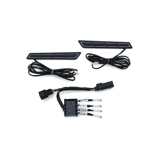 Kuryakyn Saddlebag Latch LED Lights for Harley