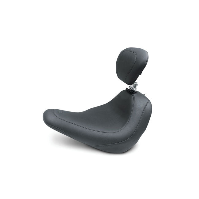 Mustang Wide Tripper Solo Seat for Harley