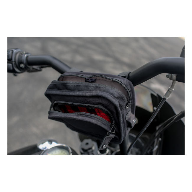 Burly Voyager Motorcycle Handlebar Bag