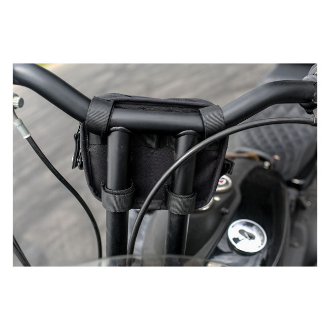 Burly Voyager Motorcycle Handlebar Bag