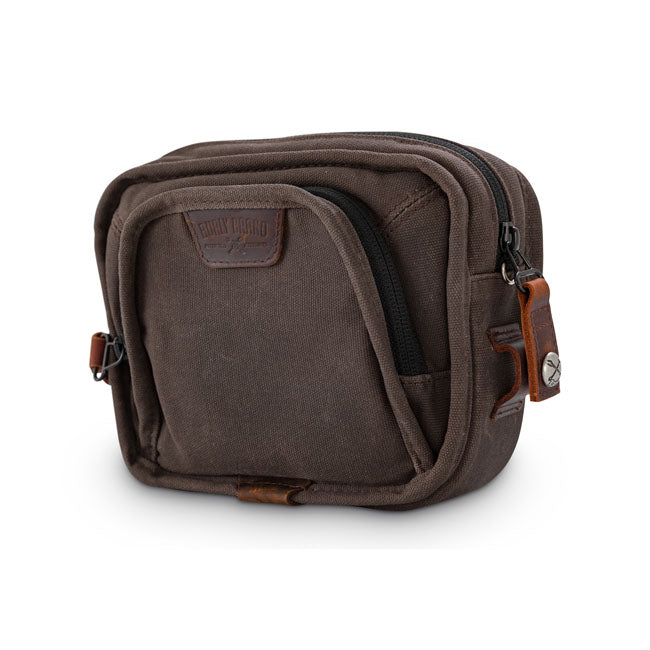 Burly Voyager Motorcycle Handlebar Bag