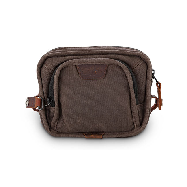 Burly Voyager Motorcycle Handlebar Bag