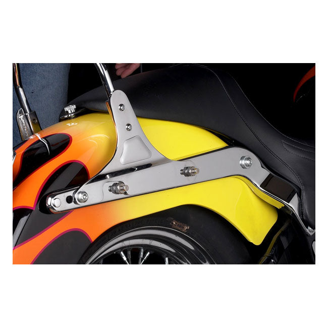 Cycle Visions Bareback Quick Release Saddlebag System for Harley