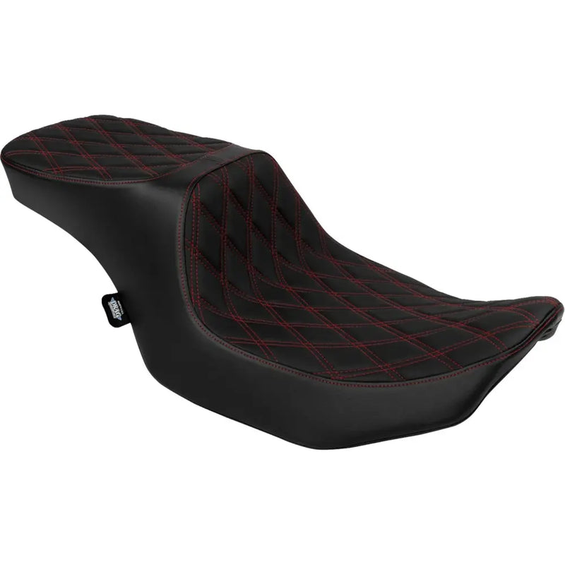 Drag Specialties Performance Predator 2-Up Seat for Harley