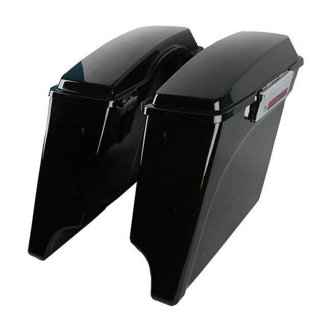 MCS 5" Stretched Hard Saddlebags for Harley