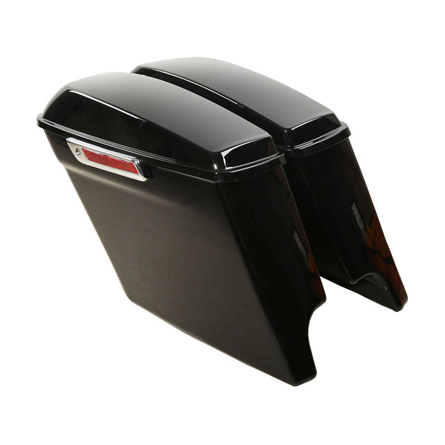 MCS 5" Stretched Hard Saddlebags for Harley