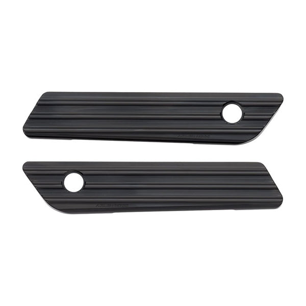 Arlen Ness 10 Gauge Saddlebag Latch Covers for Harley