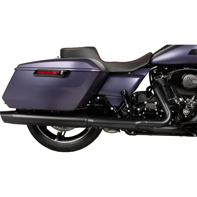 Drag Specialties Performance Predator 2-Up Extended Reach Seat for Harley