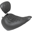 Mustang Wide Tripper Solo Seat for Harley