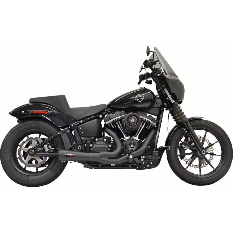 Bassani The Ripper Short 2-into-1 Catalytic Exhaust System for Harley