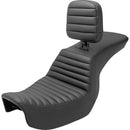 Saddlemen Tour Step-Up Motorcycle Seat for Harley