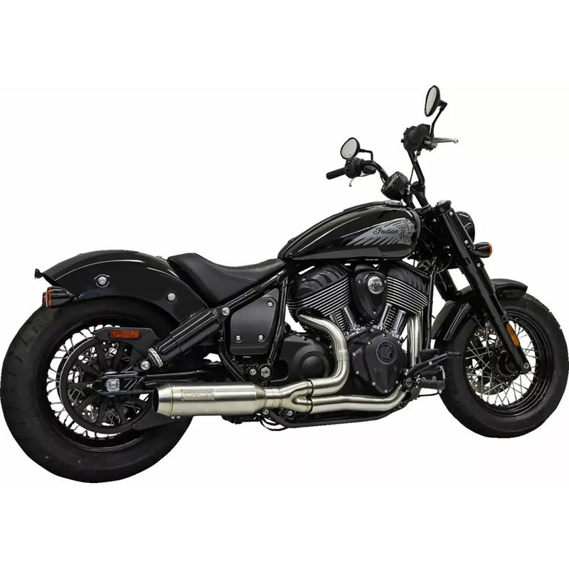 Bassani Ripper Super Bike Stainless 2-into-1 Exhaust System for Indian