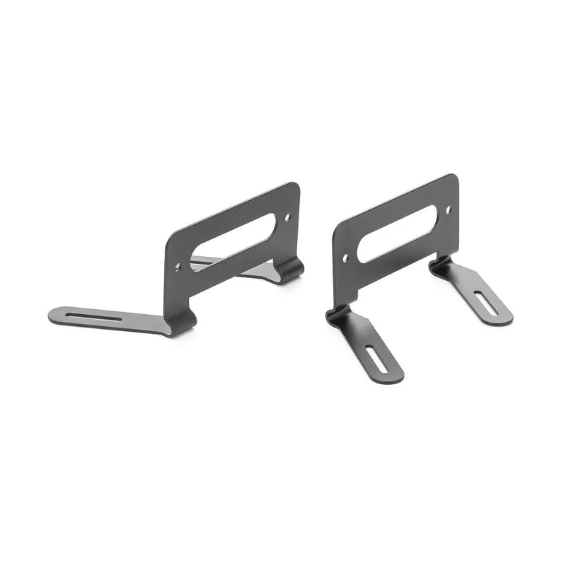Highway Hawk Universal Motorcycle Saddlebag Carrier Kit Black