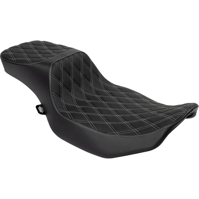 Drag Specialties Performance Predator 2-Up Extended Reach Seat for Harley