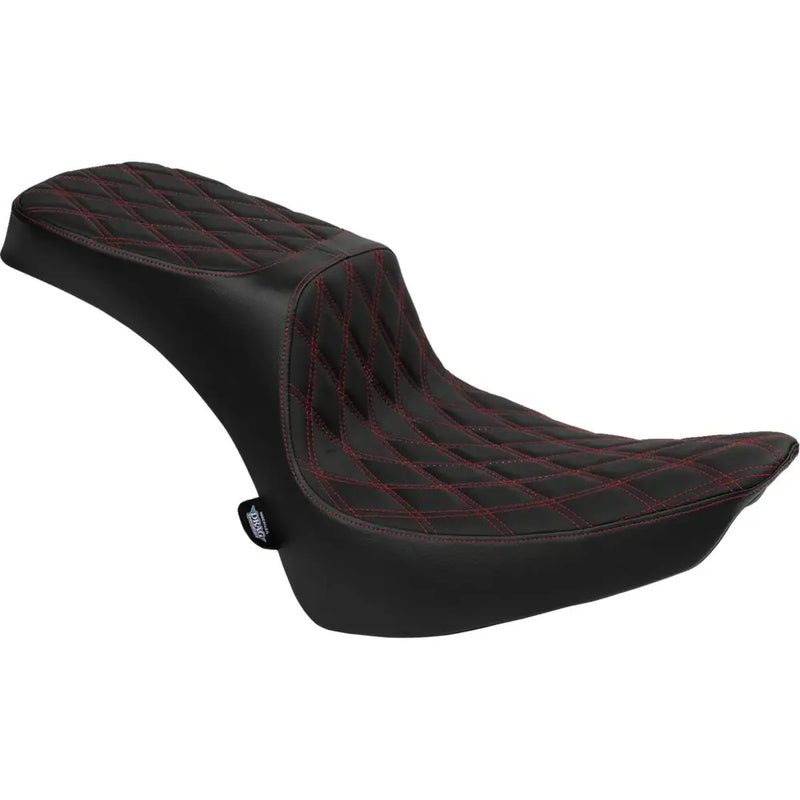 Drag Specialties Performance Predator 2-Up Seat for Harley