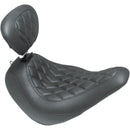 Mustang Wide Tripper Solo Seat for Harley
