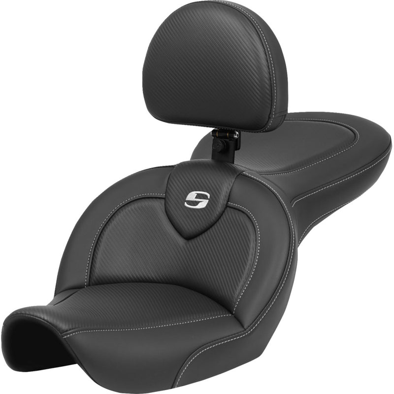 Saddlemen Roadsofa Plain Seat for Harley