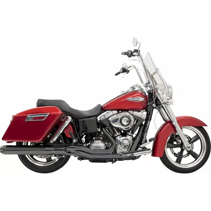 Bassani Road Rage Straight Can 2-into-1 Exhaust System for Harley