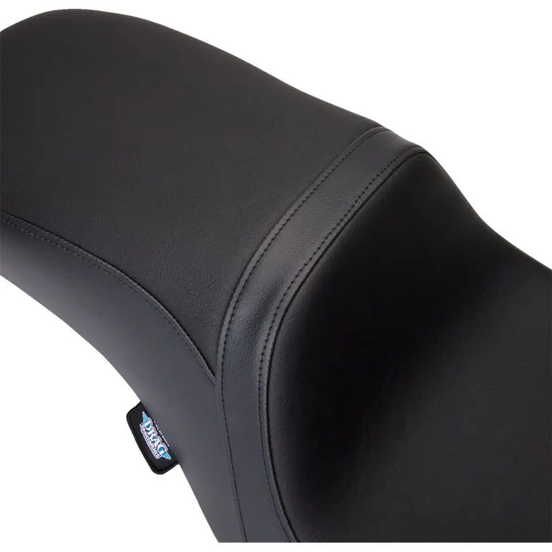 Drag Specialties Performance Predator 2-Up Seat for Harley