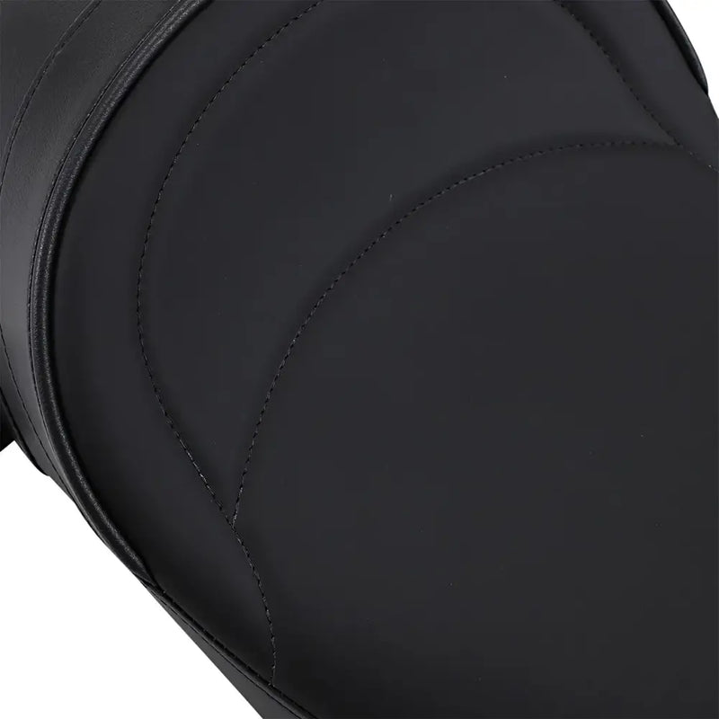 Drag Specialties Backrest Receptible Solo Seat for Harley