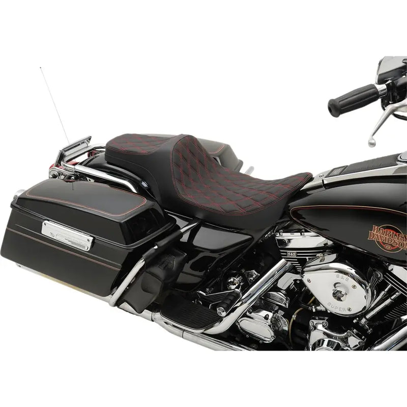 Drag Specialties Predator III Seat for Harley