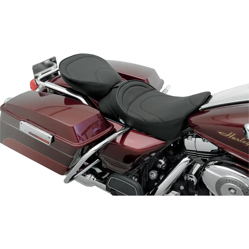 Drag Specialties EZ Glide II Solo Passenger Seat for Harley