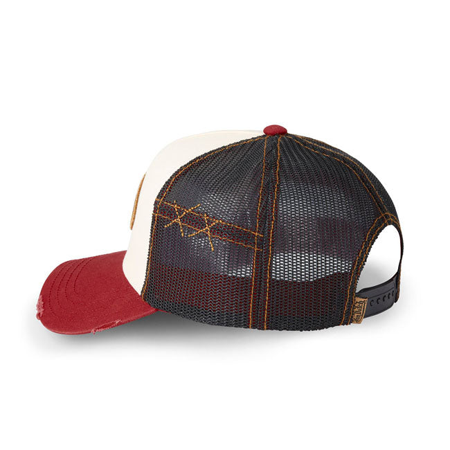 Von Dutch Distressed Logo Cap