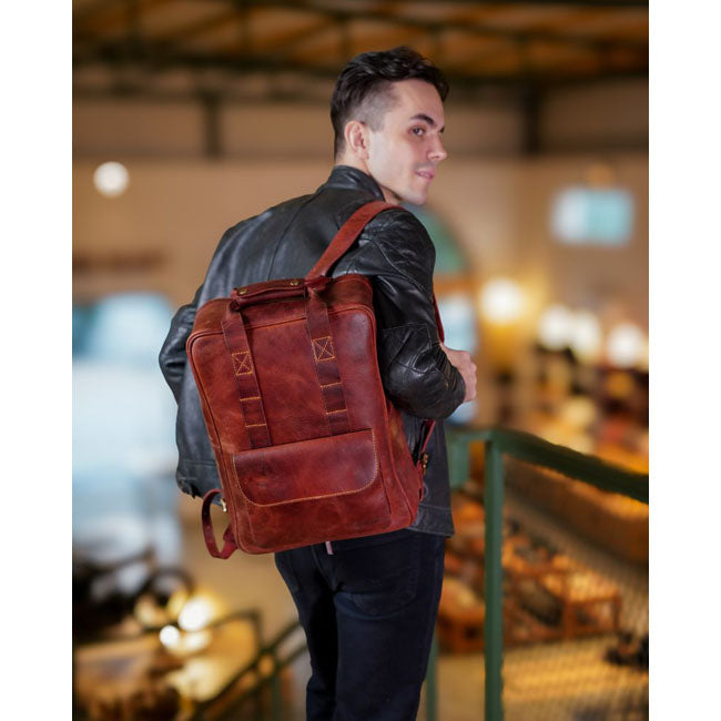 Trip Machine Eastwood Motorcycle Saddlebag / Backpack