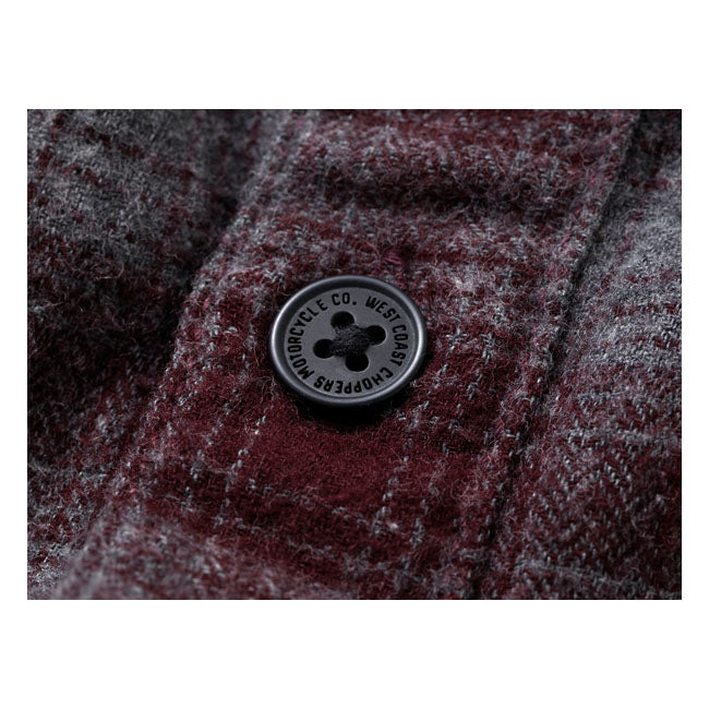 West Coast Choppers Rigid Flannel Shirt