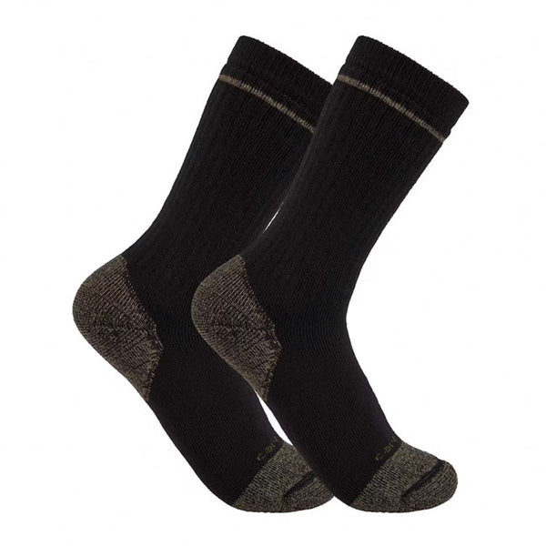 Carhartt Cotton Blend Steel Toe Boot Socks 3-pack